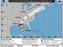 The 5-day probability track of Hurricane Nate. [NOAA graphic]